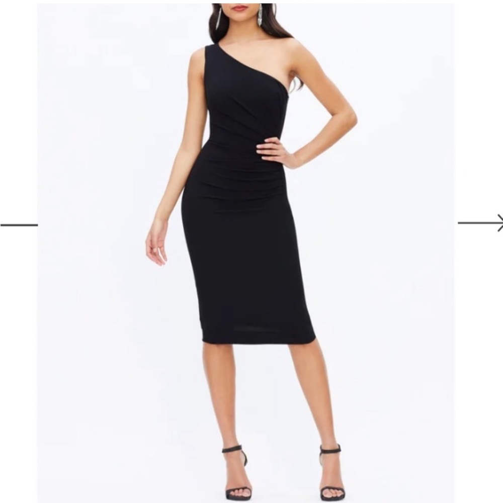 Dress The Population Martine One Shoulder Dress